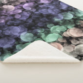 Groovy Boho-Blasen Eklektische Uingender-Stolzflag Sherpadecke (3/4)