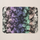 Groovy Boho-Blasen Eklektische Uingender-Stolzflag Sherpadecke (Vorderseite (Horizontal))
