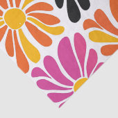 Groovy Boho Blume Seidenpapier (Detail)