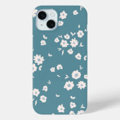 Groovy Boho Blumen Blumenmuster Case-Mate iPhone Hülle (Rückseite)