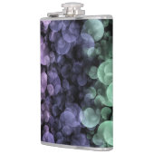 Groovy Boho Bubbles Eclectic Uingender Prilag Flachmann (Links)
