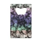 Groovy Boho Bubbles Eclectic Uingender Prilag Geldbeutel Flaschenöffner (Rückseite)