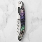 Groovy Boho Bubbles Eclectic Uingender Prilag Kellnermesser (Vorderseite)