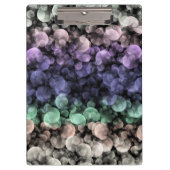 Groovy Boho Bubbles Eclectic Uingender Prilag Klemmbrett (Vorderseite)