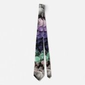Groovy Boho Bubbles Eclectic Uingender Prilag Krawatte (Vorderseite)