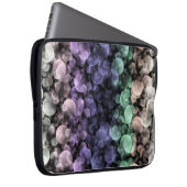 Groovy Boho Bubbles Eclectic Uingender Prilag Laptopschutzhülle (Vorne Rechts)