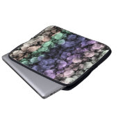 Groovy Boho Bubbles Eclectic Uingender Prilag Laptopschutzhülle (Vorne Knopf)