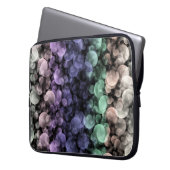 Groovy Boho Bubbles Eclectic Uingender Prilag Laptopschutzhülle (Vorderseite Links)