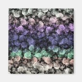 Groovy Boho Bubbles Eclectic Uingender Prilag Magnet (Vorne)