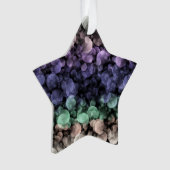 Groovy Boho Bubbles Eclectic Uingender Prilag Ornament (Vorderseite)