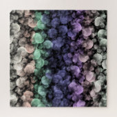 Groovy Boho Bubbles Eclectic Uingender Prilag Puzzle (Horizontal)
