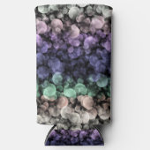 Groovy Boho Bubbles Eclectic Uingender Prilag Selters Dosenkühler (Vorderseite)