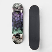 Groovy Boho Bubbles Eclectic Uingender Prilag Skateboard (Vorderseite)