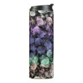 Groovy Boho Bubbles Eclectic Uingender Prilag Thermosbecher (Nach links gedreht)