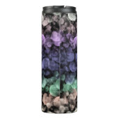 Groovy Boho Bubbles Eclectic Uingender Prilag Thermosbecher (Rückseite)