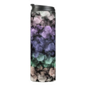 Groovy Boho Bubbles Eclectic Uingender Prilag Thermosbecher (Nach rechts gedreht)