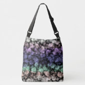 Groovy Boho Bubbles Eclectic Uingender Prilag Tragetaschen Mit Langen Trägern (Vorderseite)