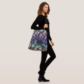 Groovy Boho Bubbles Eclectic Uingender Prilag Tragetaschen Mit Langen Trägern (Am Model)