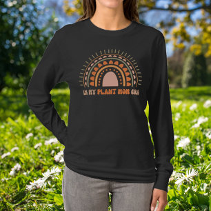 Groovy Boho Earthy Rainbow in meiner Pflanze Mama  T-Shirt
