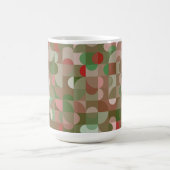 Groovy Boho Mod Retro Geometric Christmas Coffee M Kaffeetasse (Mittel)