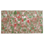 Groovy Boho Mod Retro Geometric Christmas Kissenbezug (Vorderseite-Rechts)