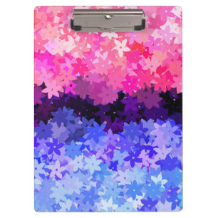 Groovy Boho Quirky Retro Floral Allesexual Prix Klemmbrett