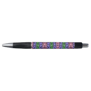 Groovy Boho Retro Mod Geometrische Trigender-Stolz Kugelschreiber