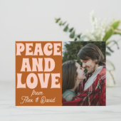 Groovy Bold Funky Christmas froh und hell Karte (Stehend Vorderseite)