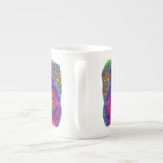 Groovy Bone China Peace Tasse (Rückseite)