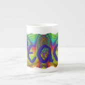 Groovy Bone China Peace Tasse (Vorderseite)