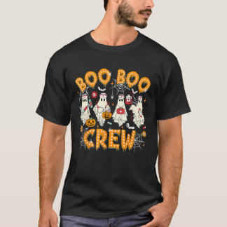 Groovy Boo Boo Crew Krankenschwester Spooky Geist  T-Shirt