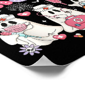 Groovy Boo Boo Crew Nurse Funny Ghost Halloween Th Poster (Ecke)