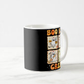Groovy Boo Boo Crew Nurse Funny Ghost Women Hallow Kaffeetasse (VorderseiteRechts)