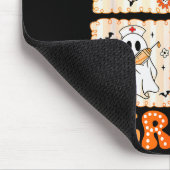 Groovy Boo Boo Crew Nurse Funny Ghost Women Hallow Mousepad (Ecke)