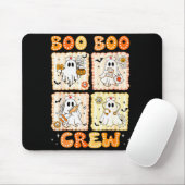 Groovy Boo Boo Crew Nurse Funny Ghost Women Hallow Mousepad (Mit Mouse)