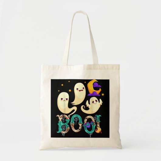 Groovy Boo Crew Nurse Funny Ghost Women Hallow Tragetasche (Vorne)