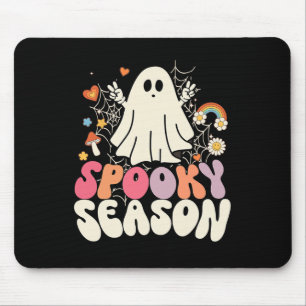 Groovy Boo Ghost Spooky Halloween Kostüme Mens K Mousepad