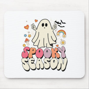 Groovy Boo Ghost Spooky Halloween Kostüme Mens Ki Mousepad