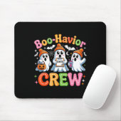 Groovy Boo-havior Crew Behavior Analyst Halloween Mousepad (Mit Mouse)