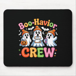 Groovy Boo-havior Crew Behavior Analyst Halloween Mousepad