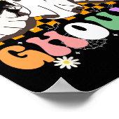 Groovy Boo Lasse Go Ghouls Halloween Ghost Women G Poster (Ecke)