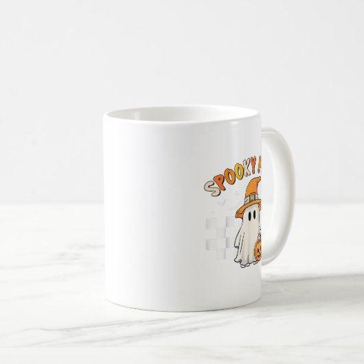 Groovy Boo One Soky Mama erstes Halloween Geburtst Kaffeetasse (VorderseiteRechts)