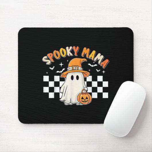 Groovy Boo One Soky Mama erstes Halloween Geburtst Mousepad (Mit Mouse)