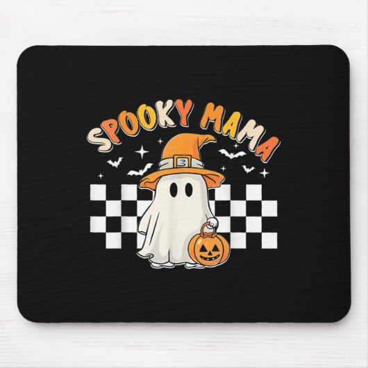 Groovy Boo One Soky Mama erstes Halloween Geburtst Mousepad (Vorne)