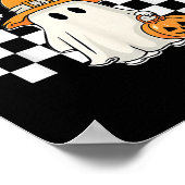 Groovy Boo One Soky Mama First Halloween Birthday Poster (Ecke)