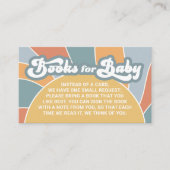 Groovy Books for Baby Retro Sunshine Baby Shooter Begleitkarte (Vorderseite)