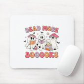 Groovy Booooks Ghost Read more Bücher Funny Teache Mousepad (Mit Mouse)