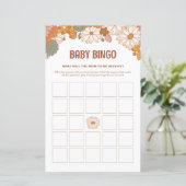 Groovy Brautparty Bingo Game (Stehend Vorderseite)