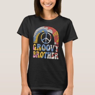 Groovy Bruder 70er Jahre Ästhetik 1970er Retro Bru T-Shirt