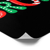 Groovy Bruh Christmas Funny Xmas Kinder Teens Boys Poster (Ecke)